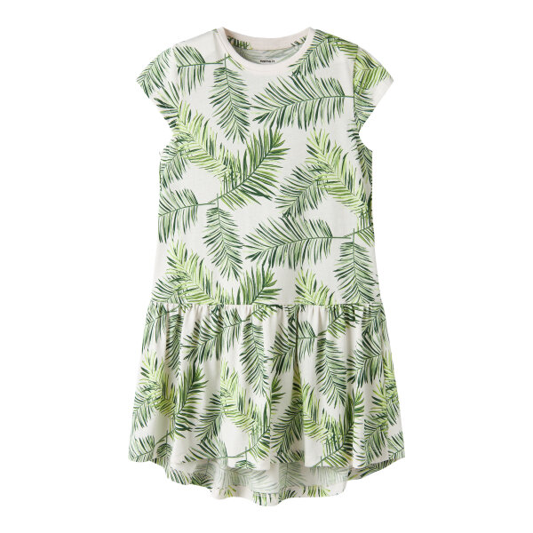 ΠΑΙΔΙΚΟ ΜΑΚΟ ΦΟΡΕΜΑ Carinaria Palm Leaf ΠΡΑΣΙΝΟ ΚΟΡΙΤΣΙ NAME IT 13228209 - Image 3