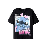 ΠΑΙΔΙΚΗ ΜΠΛΟΥΖΑ STITCH ΚΟΡΙΤΣΙ ΜΑΥΡΟ NAME IT 13254166 - Image 4