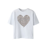 ΠΑΙΔΙΚΗ ΜΠΛΟΥΖΑ ΚΑΡΔΙΑ ΛΕΥΚΟ/ΛΕΟΠΑΡ ΚΟΡΙΤΣΙ NAME IT 13254496