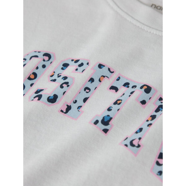 ΠΑΙΔΙΚΗ ΜΠΛΟΥΖΑ  "POSITIVE" ΛΕΥΚΟ ΚΟΡΙΤΣΙ NAME IT 13254496 - Image 2