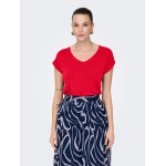 ΓΥΝΑΙΚΕΙΑ ΜΠΛΟΥΖΑ ONLRILLA S/S V-NECK TOP JRS ONLY 15315776