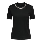 ΓΥΝΑΙΚΕΙΑ ΜΠΛΟΥΖΑ ΜΑΥΡΟ ONLPARKER S/S O-NECK BLING TOP BOX JRS ONLY 15343568 - Image 2