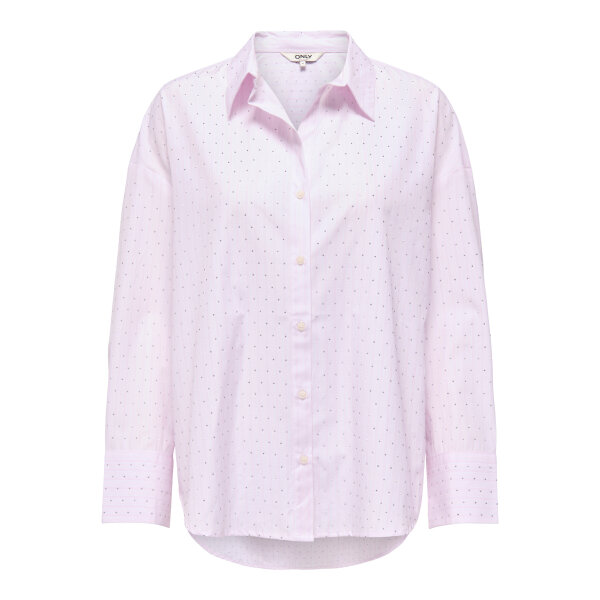 ΓΥΝΑΙΚΕΙΟ ΠΟΥΚΑΜΙΣΟ ONLOREGON ALVA LS RHINEST SHIRT NOOS WVN ONLY 15348536 - Image 3