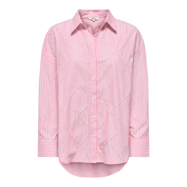 ΓΥΝΑΙΚΕΙΟ ΠΟΥΚΑΜΙΣΟ ΚΟΚΚΙΝΟ ONLZELENA L/S REG PEARL SHIRT WVN ONLY 15367599 - Image 3