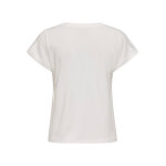 ΓΥΝΑΙΚΕΙΑ ΜΠΛΟΥΖΑ ΕΚΡΟΥ ONLFREE LIFE S/S V-NECK LACE TOP JRS ONLY 15369294 - Image 3