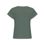 ΓΥΝΑΙΚΕΙΑ ΜΠΛΟΥΖΑ ΧΑΚΙ ONLFREE LIFE S/S V-NECK LACE TOP JRS ONLY 15369294 - Image 2