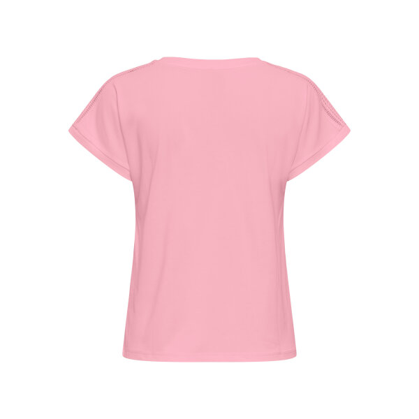 ΓΥΝΑΙΚΕΙΑ ΜΠΛΟΥΖΑ ΡΟΖ ONLFREE LIFE S/S V-NECK LACE TOP JRS ONLY 15369294 - Image 2