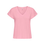 ΓΥΝΑΙΚΕΙΑ ΜΠΛΟΥΖΑ ΡΟΖ ONLFREE LIFE S/S V-NECK LACE TOP JRS ONLY 15369294