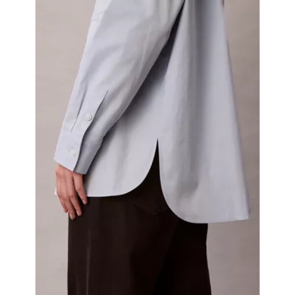 ΓΥΝΑΙΚΕΙΟ ΠΟΥΚΑΜΙΣΟ POPLIN RELAXED SHIRT CALVIN KLEIN LV047C143G-24Q - Image 4