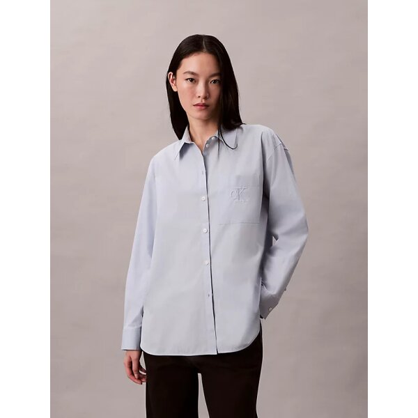 LV047C143G_24Q_main ΓΥΝΑΙΚΕΙΟ ΠΟΥΚΑΜΙΣΟ POPLIN RELAXED SHIRT CALVIN KLEIN LV047C143G-24Q - Image 1