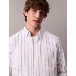 ΑΝΔΡΙΚΟ ΠΟΥΚΑΜΙΣΟ LS STRIPE OXFORD CLASSIC SHIRT CALVIN KLEIN LV04RE113G-YAA ΛΕΥΚΟ - Image 3