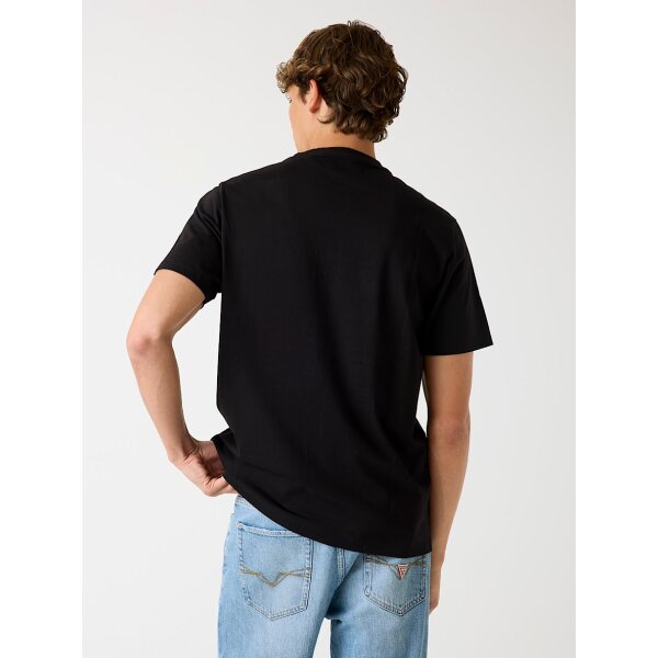 ΑΝΔΡΙΚΗ ΜΠΛΟΥΖΑ CN SS EMBROIDERY LOGO TEE GUESS M5BI09K8FQ4-JBLK - Image 3