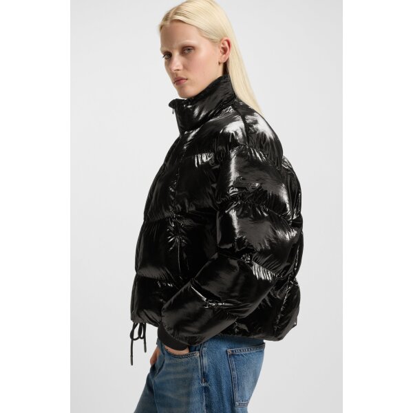 ΓΥΝΑΙΚΕΙΟ ΜΠΟΥΦΑΝ High-sheen puffer jacket with silicone logo badge 50546368-001 - Image 5