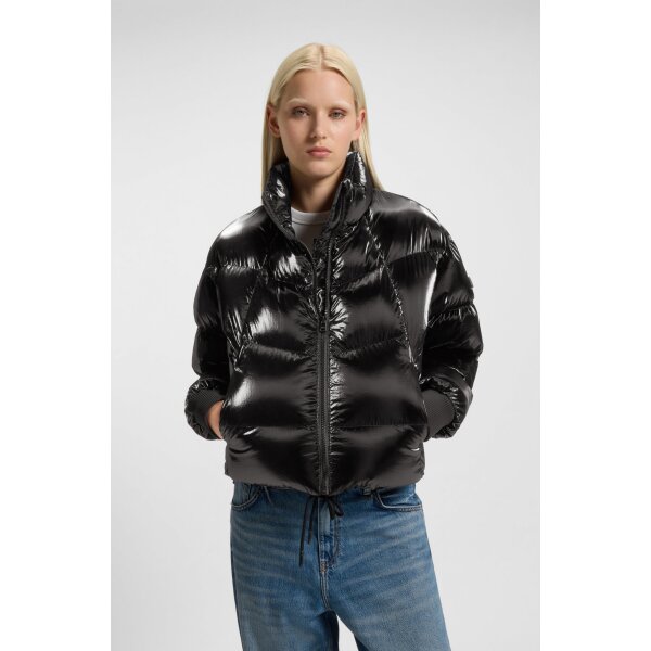 ΓΥΝΑΙΚΕΙΟ ΜΠΟΥΦΑΝ High-sheen puffer jacket with silicone logo badge 50546368-001 - Image 1