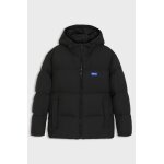 Ανδρικό Μπουφάν Water-repellent padded jacket with blue logo label Hugo Μαύρο 50546652-001 - Image 3