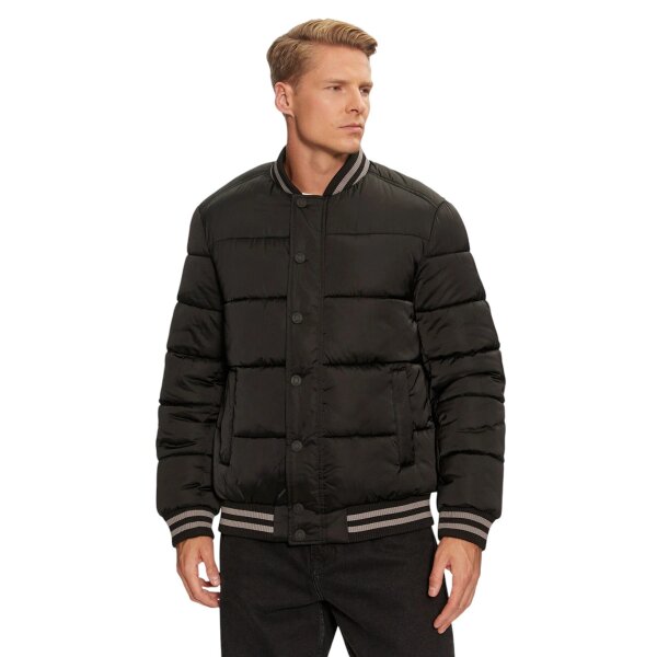 Ανδρικό μπουφάν bomber GUESS M4BL31WGJ92 μαύρο - Image 1