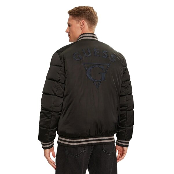 Ανδρικό μπουφάν bomber GUESS M4BL31WGJ92 μαύρο - Image 2