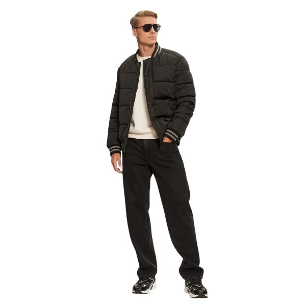 Ανδρικό μπουφάν bomber GUESS M4BL31WGJ92 μαύρο - Image 5