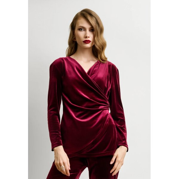 ΓΥΝΑΙΚΕΙΟ ΒΕΛΟΥΔΙΝΟ ΚΡΟΥΑΖΕ ΣΕΤ ΜΕ ΜΠΛΟΥΖΑ ΚΑΙ ΠΑΝΤΕΛΟΝΙ DESIRRE 05.43013-s - Image 2