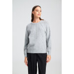 Γυναικεία Πλεκτό με Διακοσμητικές Πέρλες MILLA SWEATER MIND MATTER MML25-02-09-023_GREY