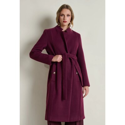 ΓΥΝΑΙΚΕΙΟ ΜΑΚΡΥ ΠΑΛΤΟ ΜΕ ΖΩΝΗ ΜΠΟΡΝΤΩ 12.43006-mm