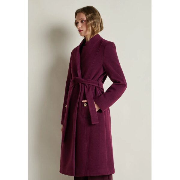 ΓΥΝΑΙΚΕΙΟ ΜΑΚΡΥ ΠΑΛΤΟ ΜΕ ΖΩΝΗ ΜΠΟΡΝΤΩ 12.43006-mm - Image 5