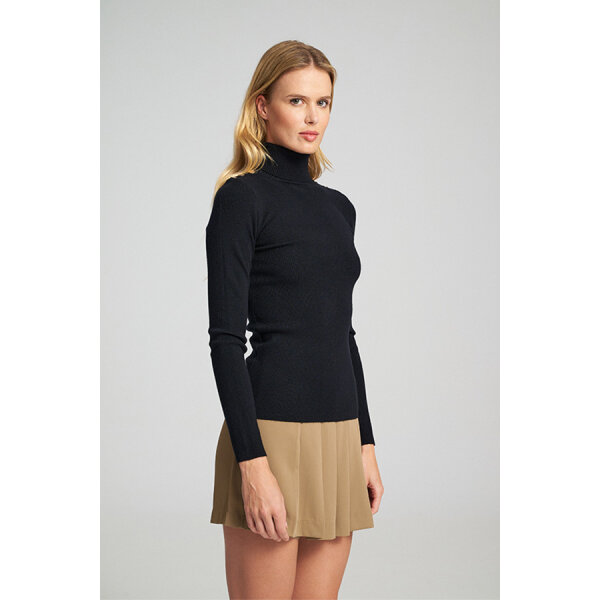 Γυναικείο Πλεκτό GINI Sweater Victoria Sweater MML25-02-09-016_BLACK - Image 3