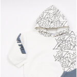 Παιδικό Σετ φόρμας μαύρο παντελόνι/εκρού μπλούζα 48938 - Image 3