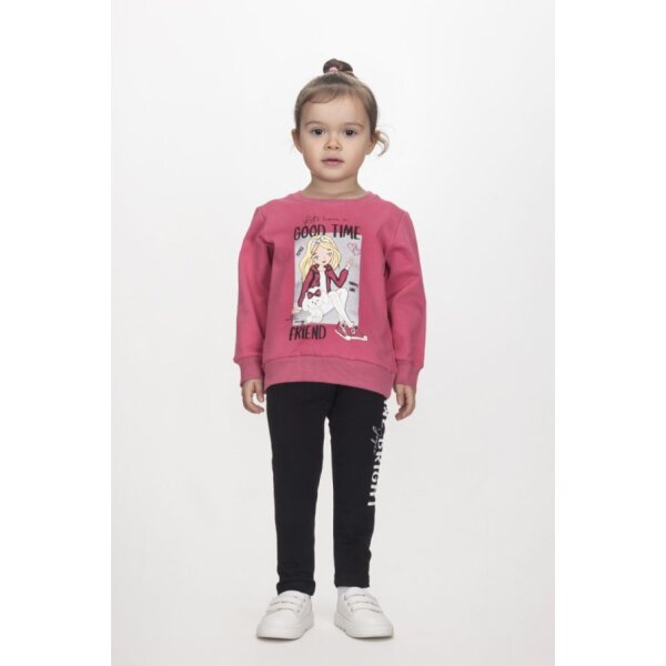 Παιδικό Σετ Κολάν HAPPY GIRL JOYCE 2561115-BLACK - Image 1