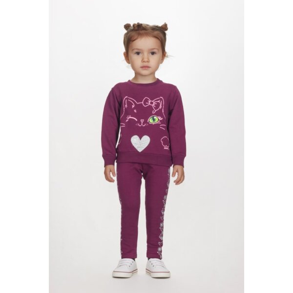 Παιδικό Σετ Κολάν KITTY BOW JOYCE 2561119-PURPLE - Image 1