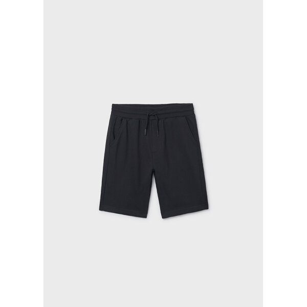 26-00600-046-L-4 ΠΑΙΔΙΚΗ ΒΕΡΜΟΥΔΑ ΦΟΥΤΕΡ ΜΑΥΡΟ ΑΓΟΡΙ MAYORAL 26-00600-046 - Image 1