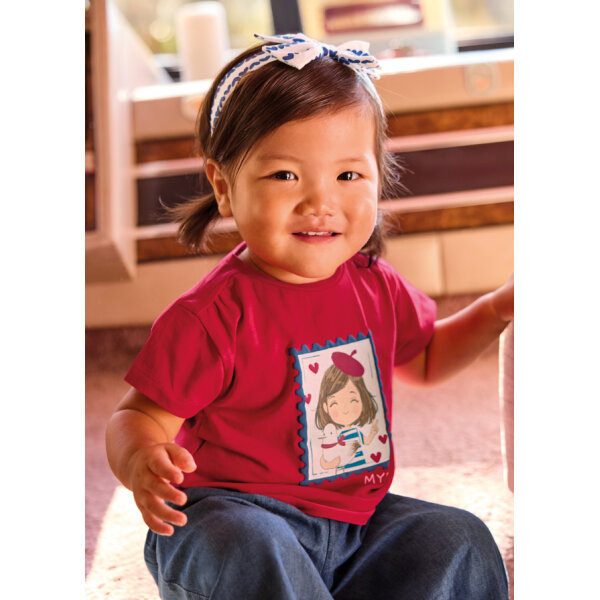 ΒΡΕΦΙΚΗ ΜΠΛΟΥΖΑ ΚΟΚΚΙΝΟ ΚΟΡΙΤΣΙ  MAYORAL 26-01081-010 - Image 2