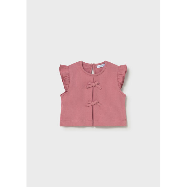 ΒΡΕΦΙΚΟ ΤΟΠ ΡΙΠ ΡΟΖ  ΚΟΡΙΤΣΙ  MAYORAL 26-01089-030 - Image 1