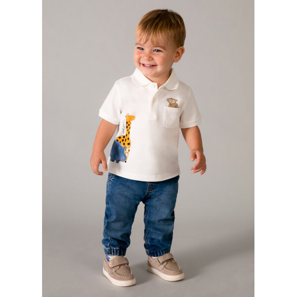 ΒΡΕΦΙΚΗ ΜΠΛΟΥΖΑ ΠΟΛΟ ΕΚΡΟΥ ΑΓΟΡΙ MAYORAL 26-01108-016 - Image 3