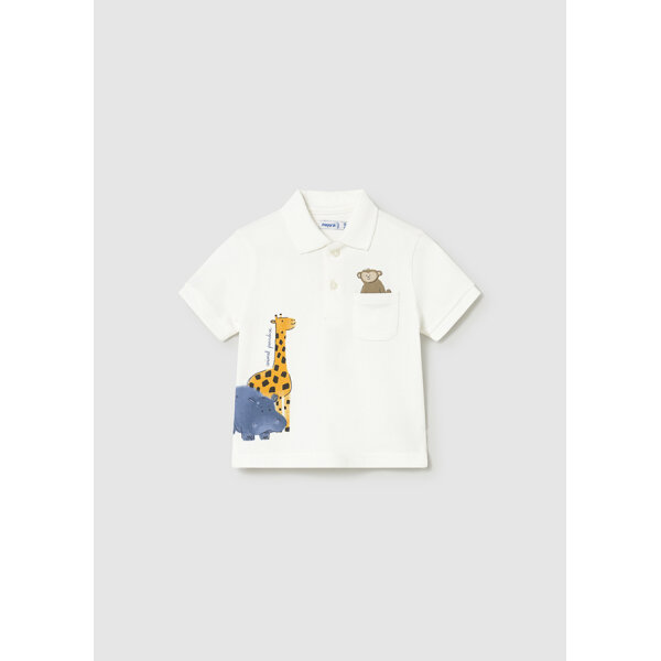 ΒΡΕΦΙΚΗ ΜΠΛΟΥΖΑ ΠΟΛΟ ΕΚΡΟΥ ΑΓΟΡΙ MAYORAL 26-01108-016 - Image 4