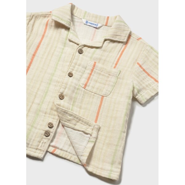 ΒΡΕΦΙΚΟ ΠΟΥΚΑΜΙΣΟ ΓΚΟΦΡΕ ΡΙΓΕ  ΑΓΟΡΙ MAYORAL 26-01113-025 - Image 4