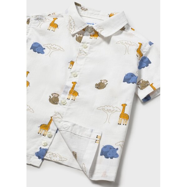 ΒΡΕΦΙΚΟ ΠΟΥΚΑΜΙΣΟ ΛΕΥΚΟ ΑΓΟΡΙ MAYORAL 26-01114-031 - Image 3