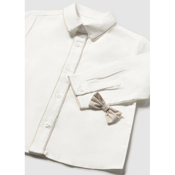 ΒΡΕΦΙΚΟ ΠΟΥΚΑΜΙΣΟ ΜΑΚΡ/ΚΟ ΜΕ ΠΑΠΙΓΙΟΝ ΕΚΡΟΥ ΑΓΟΡΙ   MAYORAL 26-01115-072 - Image 3