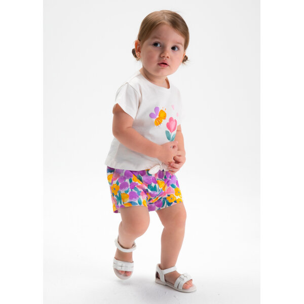 ΒΡΕΦΙΚΟ ΣΕΤ ΣΟΡΤΣ 3ΤΜΧ ΜΩΒ ΚΟΡΙΤΣΙ  MAYORAL 26-01206-046 - Image 3