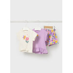 ΒΡΕΦΙΚΟ ΣΕΤ ΣΟΡΤΣ 3ΤΜΧ ΜΩΒ ΚΟΡΙΤΣΙ  MAYORAL 26-01206-046 - Image 4