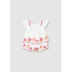 ΒΡΕΦΙΚΟ ΣΕΤ ΒΕΡΜΟΥΔΑ ΚΕΝΤΗΤΗ ΛΕΥΚΟ ΚΟΡΙΤΣΙ  MAYORAL 26-01214-081 - Image 2