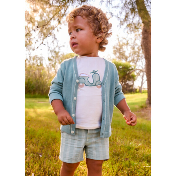 26-01227-097-M-1 ΒΡΕΦΙΚΟ ΣΕΤ ΒΕΡΜΟΥΔΑ ΛΙΝΗ ΑΠΛΙΚΕ ΑΓΟΡΙ MAYORAL 26-01227-097 - Image 1