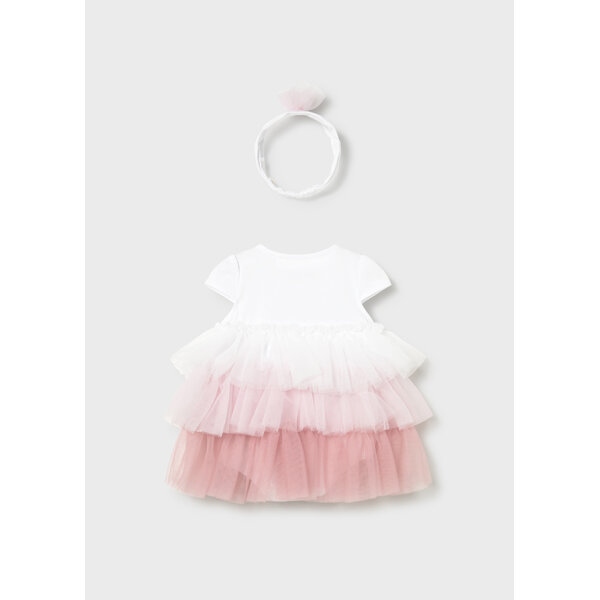 ΒΡΕΦΙΚΟ ΦΟΡΜΑΚΙ ΡΟΖ ΚΟΡΙΤΣΙ  MAYORAL 26-01601-058 - Image 2