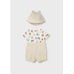 ΒΡΕΦΙΚΟ ΦΟΡΜΑΚΙ ΣΑΛΟΠΕΤΑ ΚΑΙ ΚΑΠΕΛΟ ΜΠΕΖ ΑΓΟΡΙ  MAYORAL 26-01608-064 - Image 2