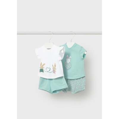 ΒΡΕΦΙΚΟ ΣΕΤ 4TMX ΠΡΑΣΙΝΟ ΚΟΡΙΤΣΙ  MAYORAL 26-01641-051