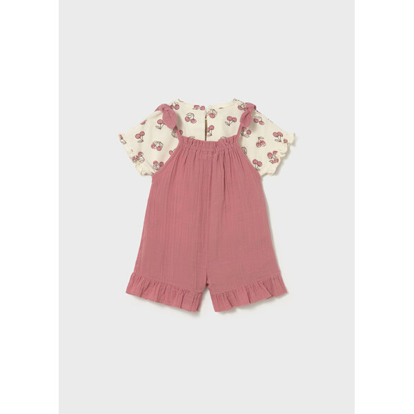 ΒΡΕΦΙΚΟ ΣΕΤ ΣΑΛΟΠΕΤΑ ΡΟΖ ΚΟΡΙΤΣΙ  MAYORAL 26-01656-018 - Image 2