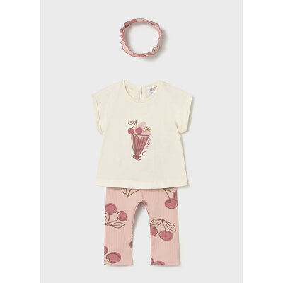 ΒΡΕΦΙΚΟ ΣΕΤ ΚΟΛΑΝ ΜΕ ΚΟΡΔΕΛΑ ΡΟΖ ΚΟΡΙΤΣΙ  MAYORAL 26-01750-037