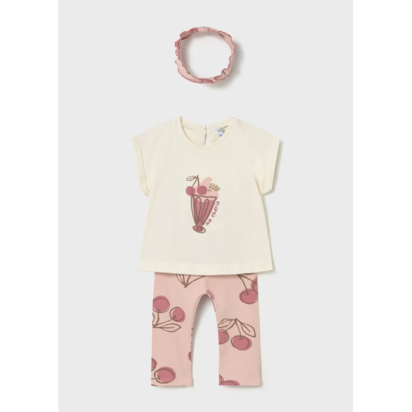 26-01750-037-L-4 ΒΡΕΦΙΚΟ ΣΕΤ ΚΟΛΑΝ ΜΕ ΚΟΡΔΕΛΑ ΡΟΖ ΚΟΡΙΤΣΙ MAYORAL 26-01750-037 - Image 1