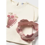 ΒΡΕΦΙΚΟ ΣΕΤ ΚΟΛΑΝ ΜΕ ΚΟΡΔΕΛΑ ΡΟΖ ΚΟΡΙΤΣΙ  MAYORAL 26-01750-037 - Image 3