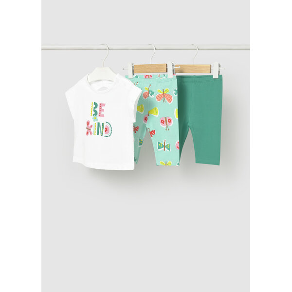 26-01752-011-L-4 ΒΡΕΦΙΚΟ ΣΕΤ ΚΟΛΑΝ 3 ΤΜΧ ΠΡΑΣΙΝΟ ΚΟΡΙΤΣΙ MAYORAL 26-01752-011 - Image 1